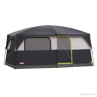 Coleman Prairie Breeze 8-Person Cabin Tent with Built-In LED Light and Integrated Fan 552469634